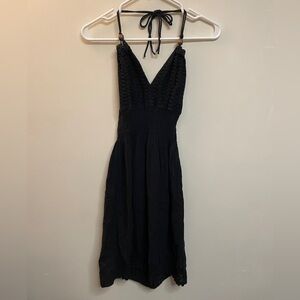 Black Backless Dress size medium